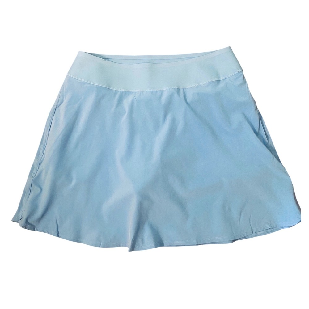Puma PWRSHAPE Solid Golf Skort Womens Large‎ Blue Athletic Skirt NWT activewear